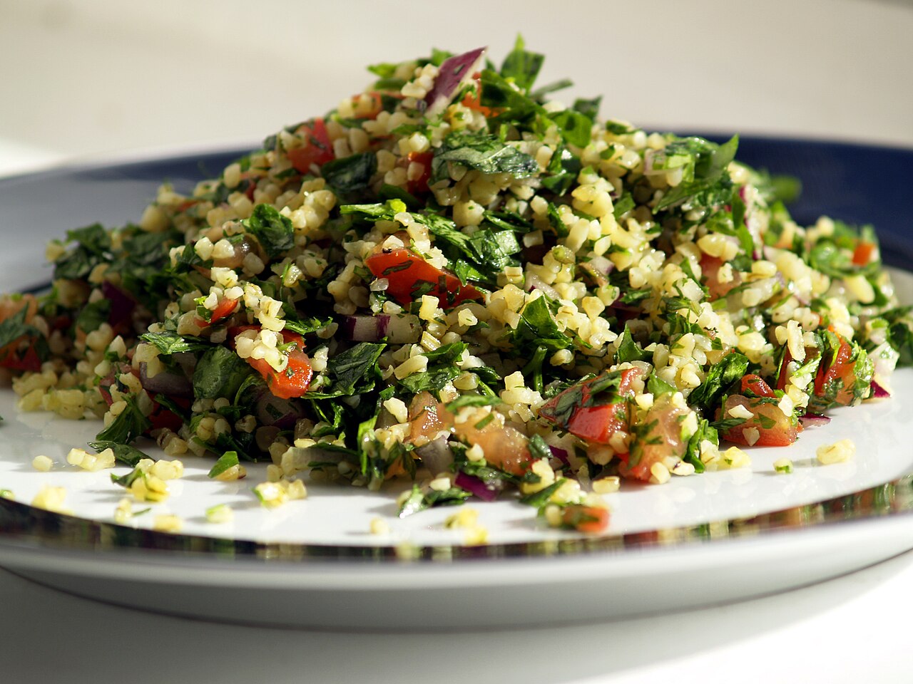 Tabule — Fotografia real de referência