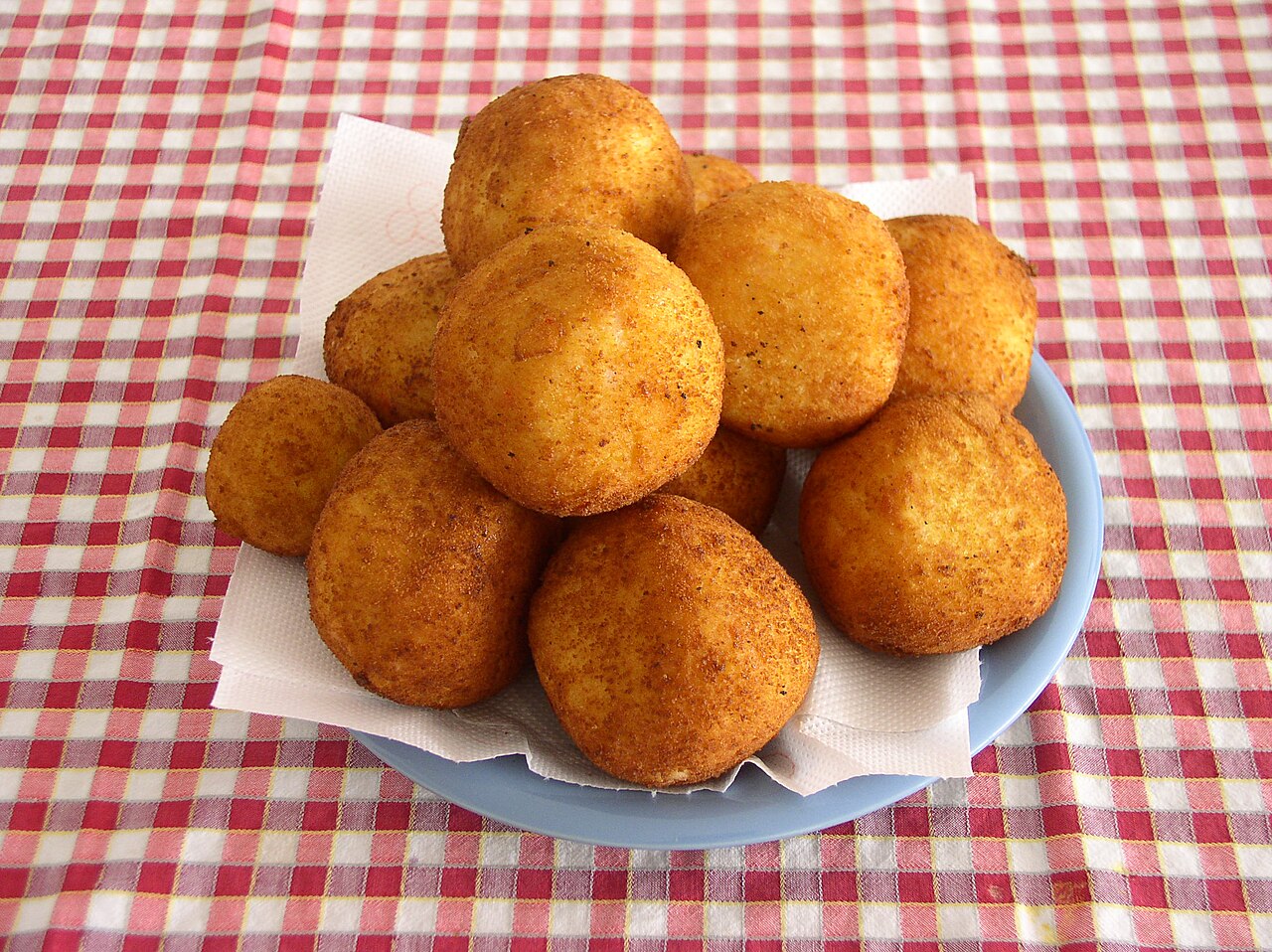 Arancini Siciliani — Fotografia real de referência