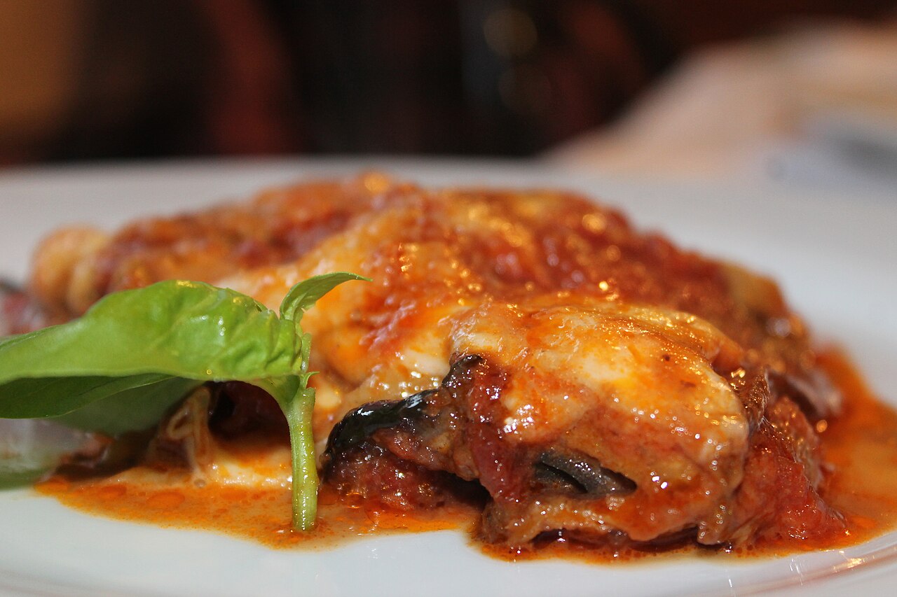 Melanzane alla Parmigiana — Fotografia real de referência
