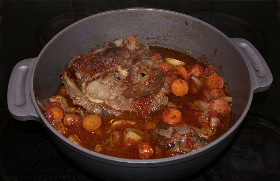 Ossobuco alla Milanese — Fotografia real de referência