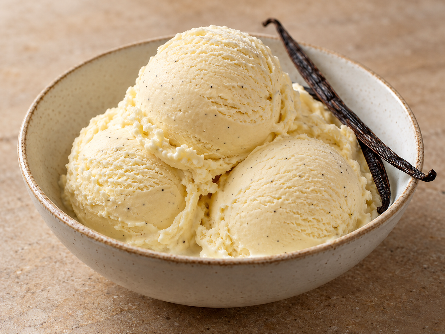 Gelato Artigianale alla Vaniglia — Ilustração fotorrealista gerada por IA